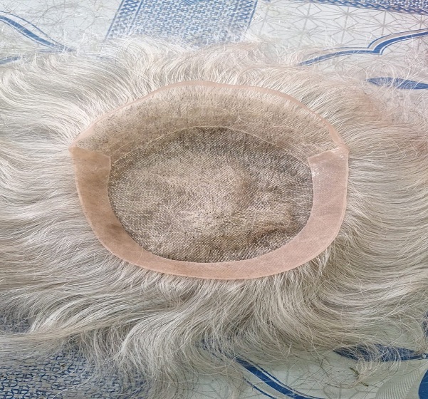 Gray Octagon Hair Patch For Men in Kolkata, India